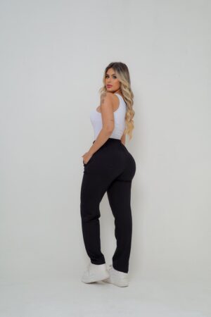 Calça feminina VISCOLYCRA Cor Preto
